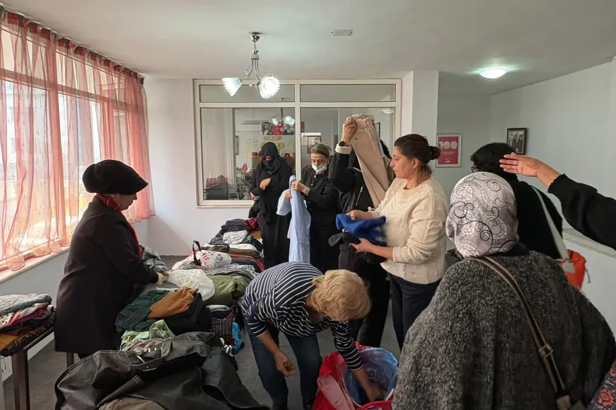 CHP’li Kadınların Hayata Geçirdiği Gönül Isıtan Çalışma